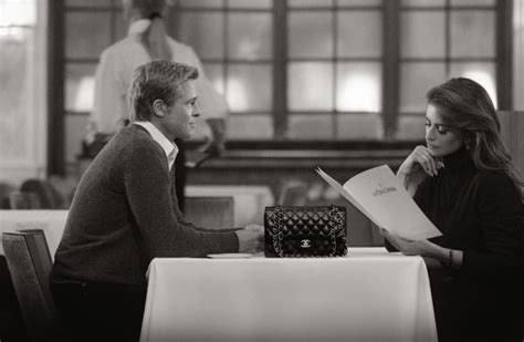 brad pitt y penelope cruz chanel|The CHANEL Iconic Handbag Campaign .